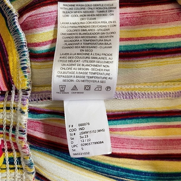 Jessica Simpson: Archer Skort, Torrid Striped, Full Mini Skirt, Small NWT - Picture 13 of 16